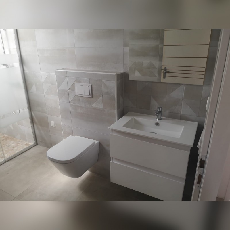 Création d'un salle de bain sous combles