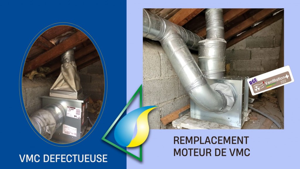 Remplacement bouches VMC
