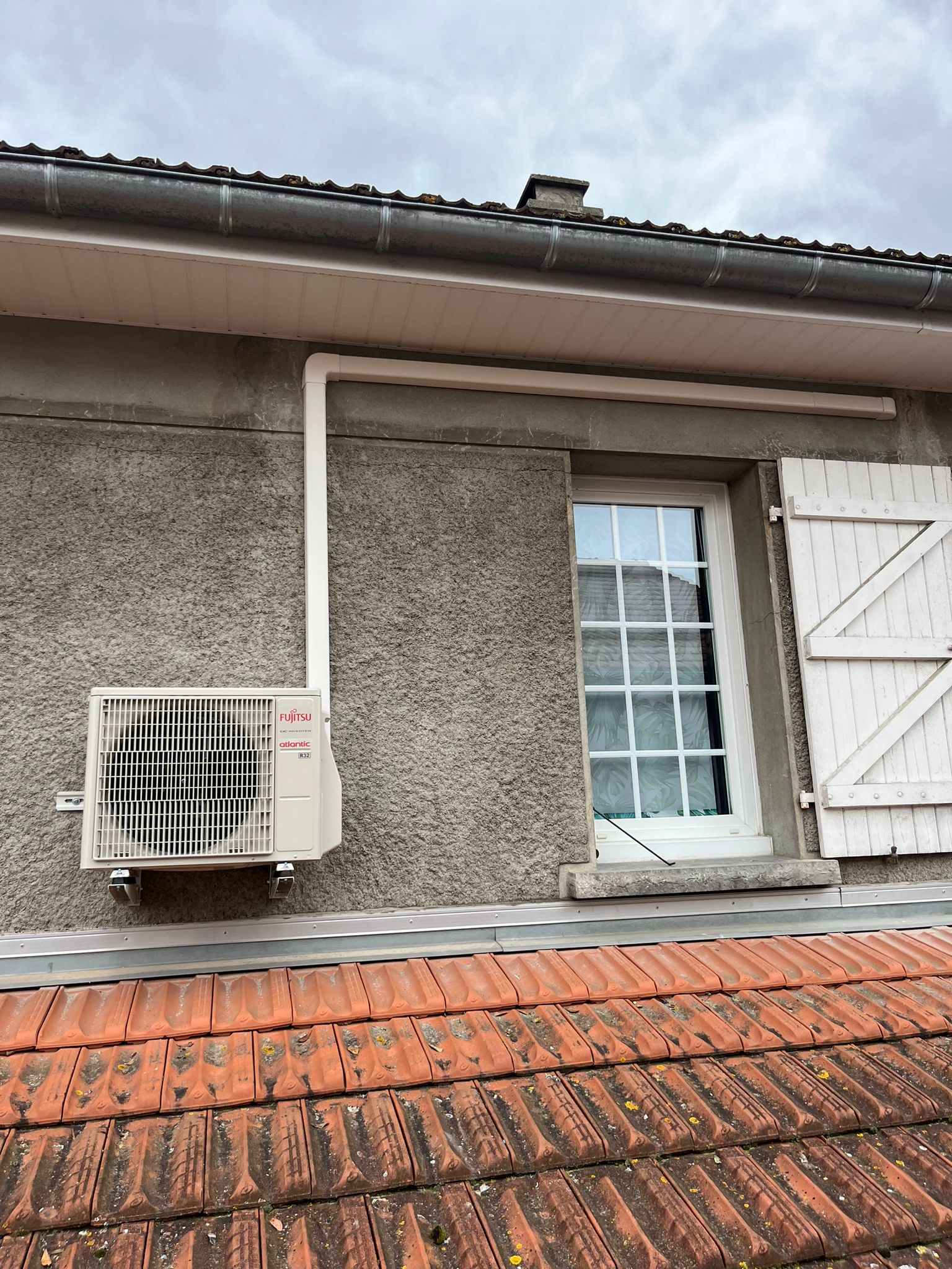 Création niche dans l'espace douche